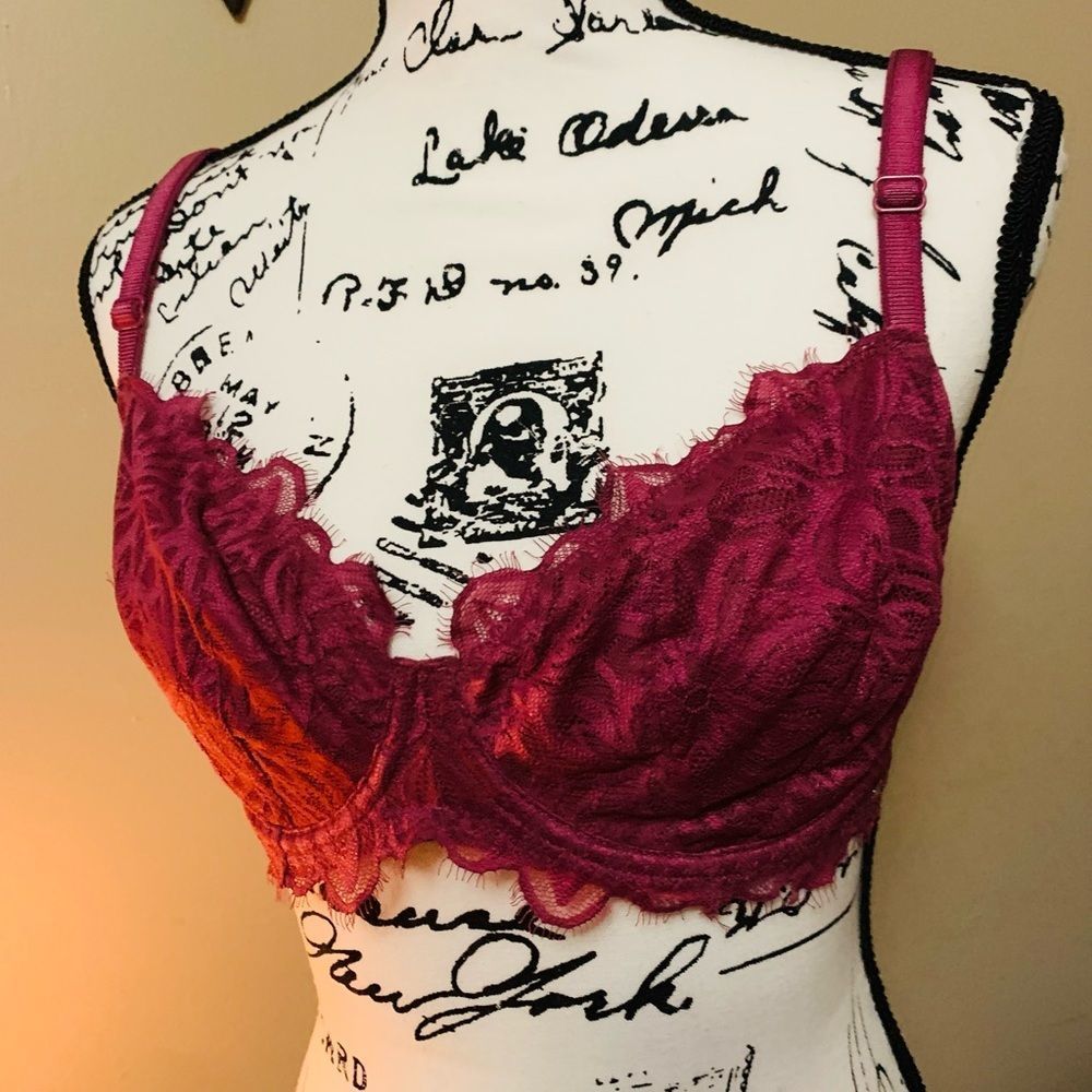 Demi Bra by Victoria’s Secret PINK lace 34 E (DD)